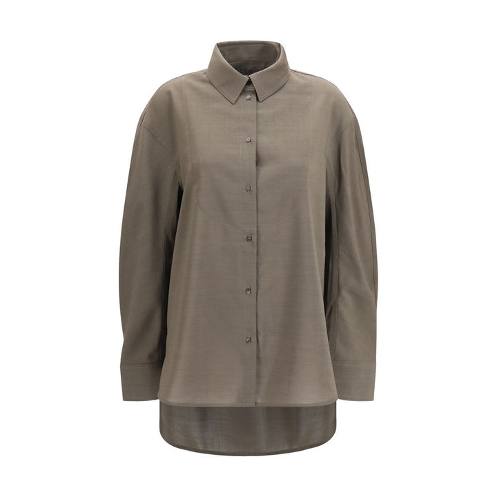 Jacquemus Gray Cotton Shirt