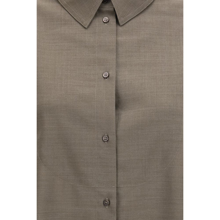 Jacquemus Gray Cotton Shirt