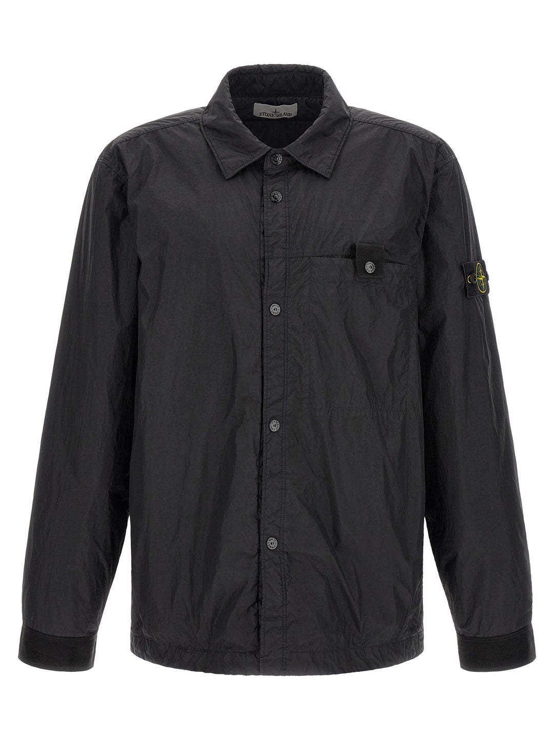 Stone Island Black Polyamide Shell Jacket