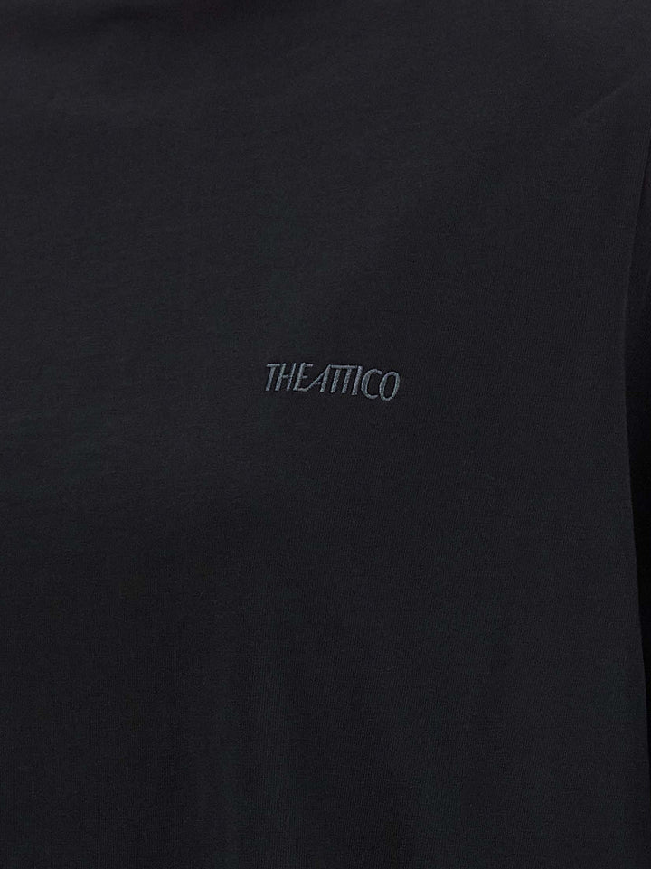 The Attico Black Cotton T-Shirt