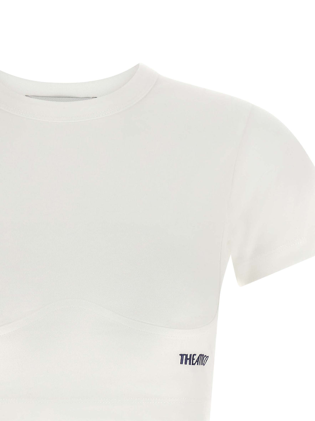The Attico White Cotton T-Shirt