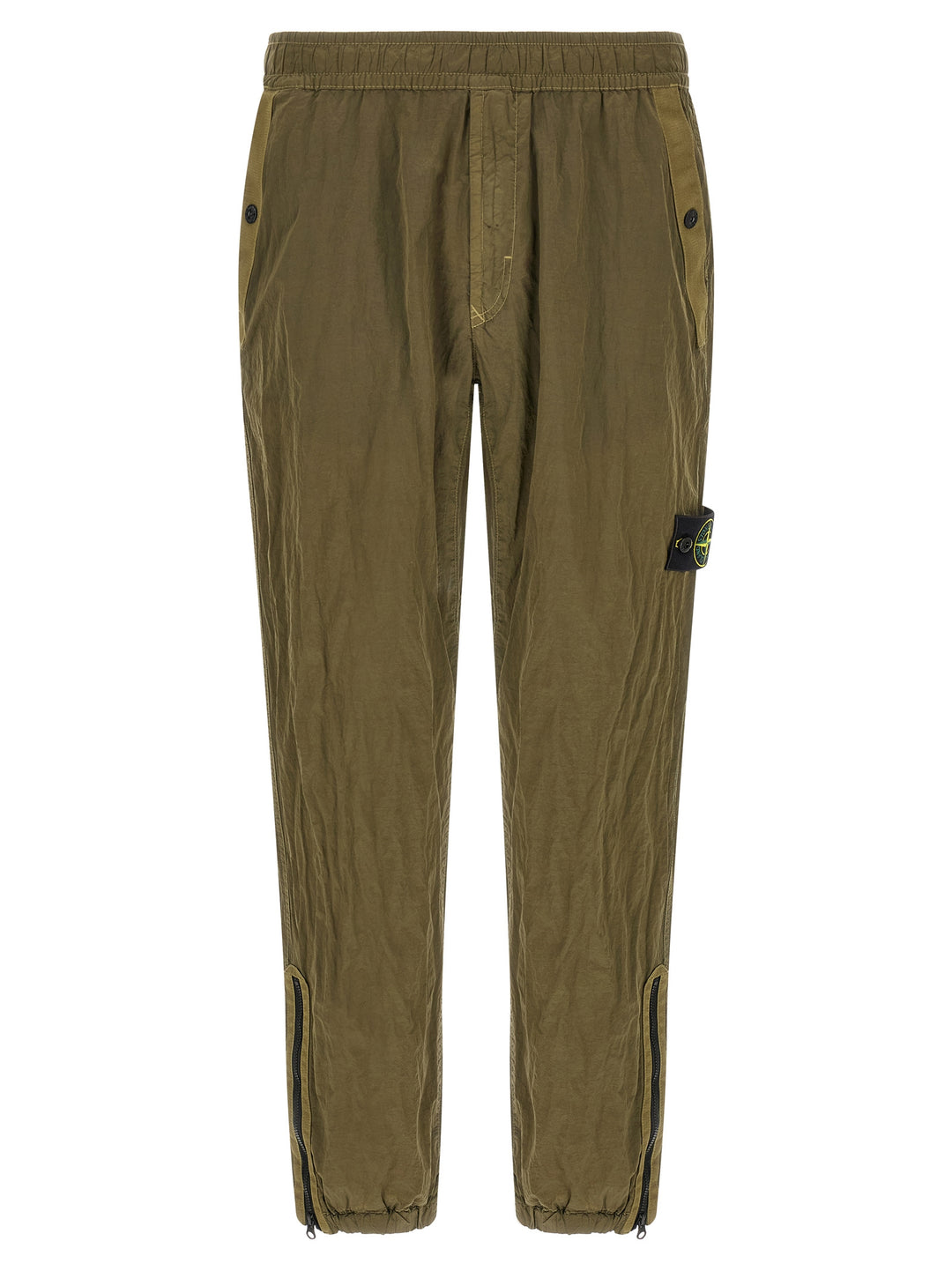 Stone Island Bicolor Polyamide Athletic Pants