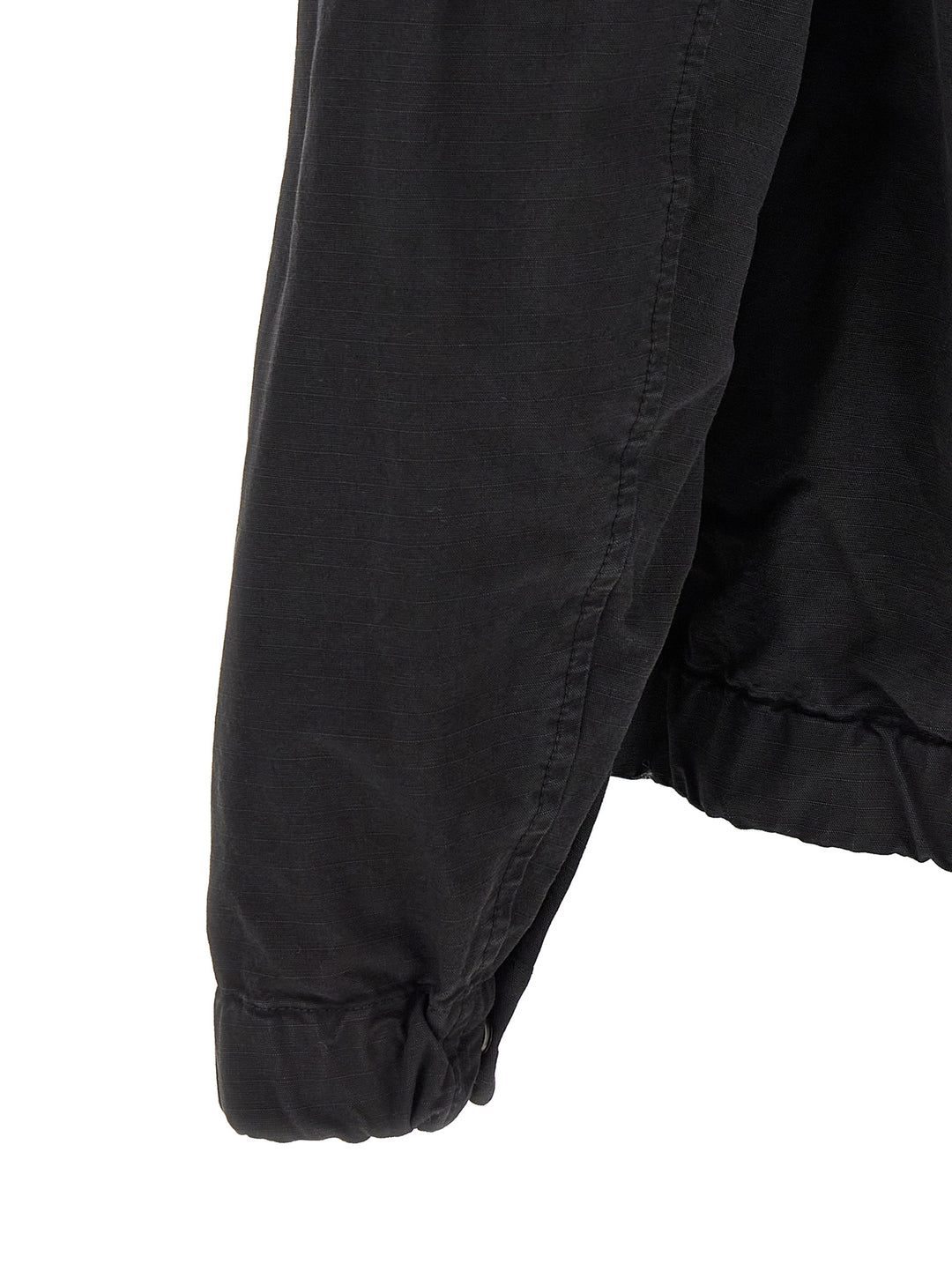 Stone Island Black Cotton Shell Jacket