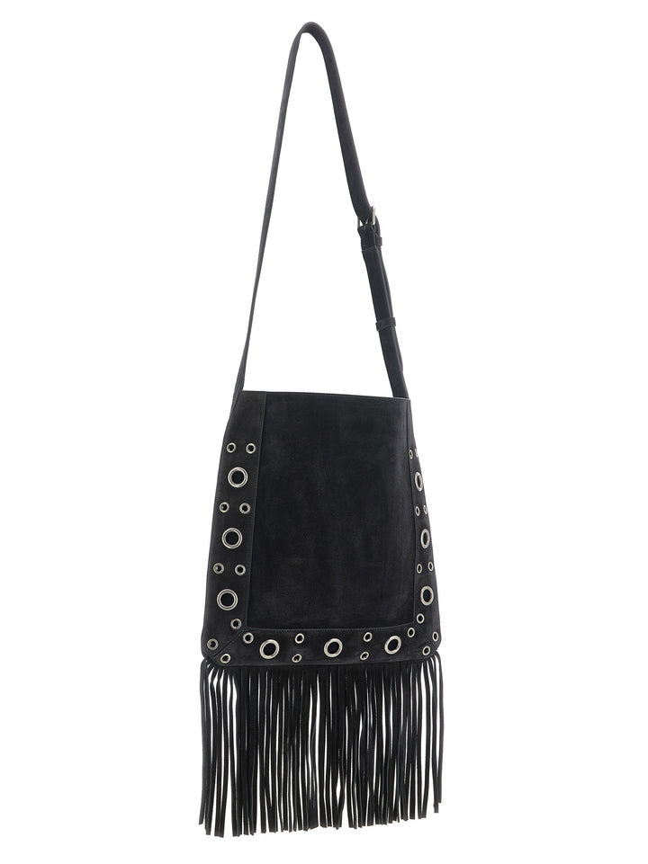 Valentino Garavani Black Calfskin Shoulder Bag