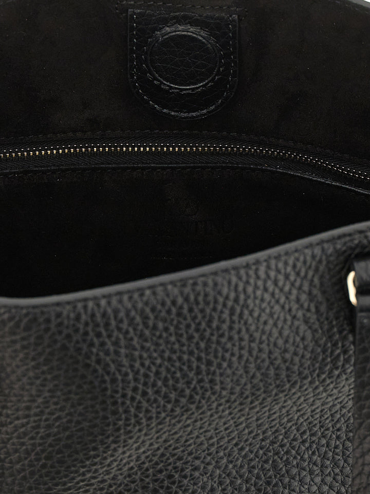 Valentino Garavani Black Calfskin Shoulder Bag