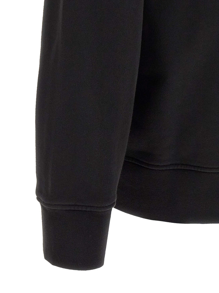 Stone Island Black Cotton Sweatshirt