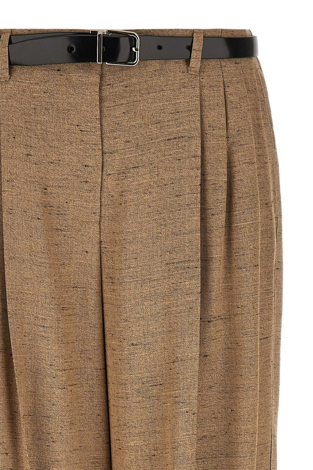 Dolce &amp; Gabbana Beige Viscose Casual Pants