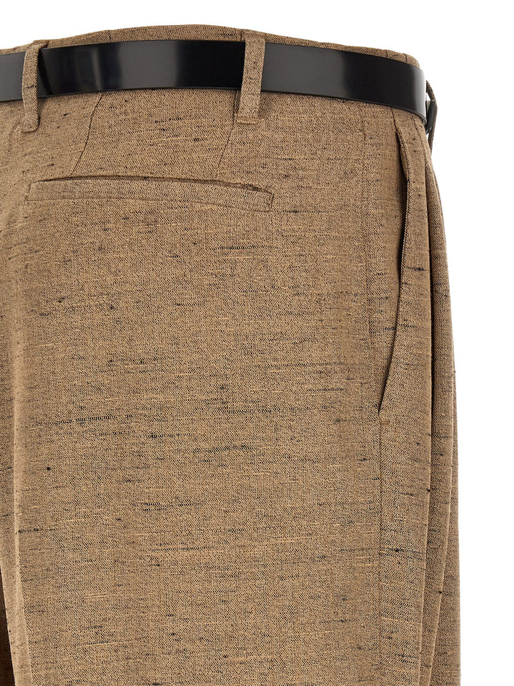 Dolce &amp; Gabbana Beige Viscose Casual Pants