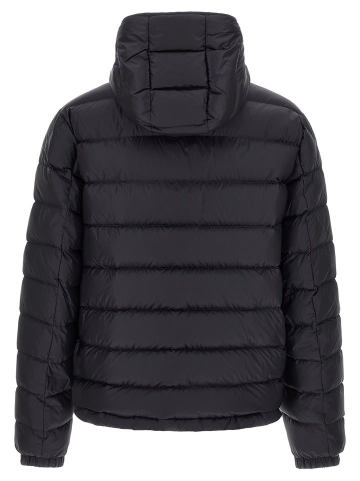 Moncler Blue Polyamide Full-Length Jacket
