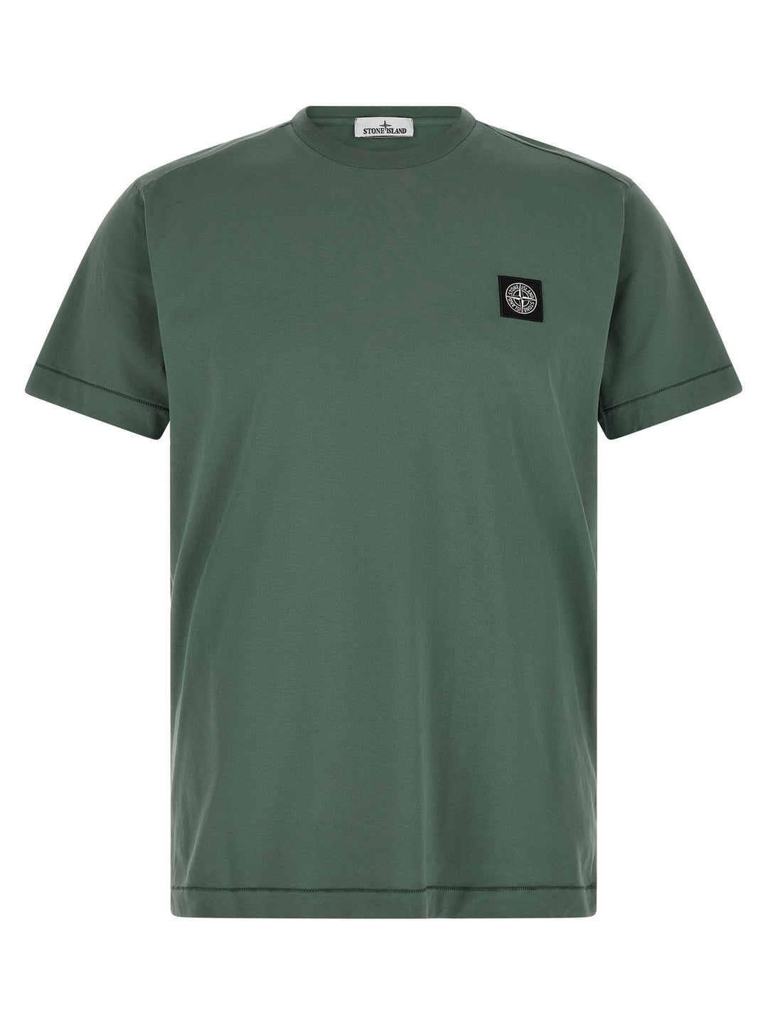 Stone Island Bicolor Cotton T-Shirt