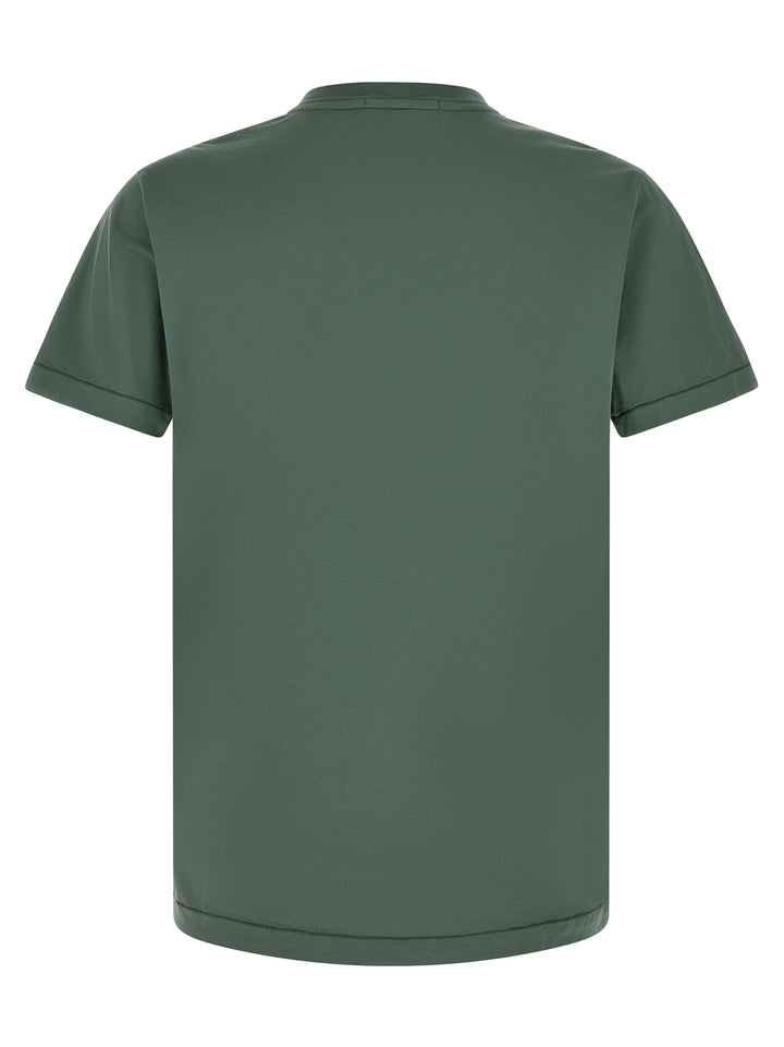 Stone Island Bicolor Cotton T-Shirt