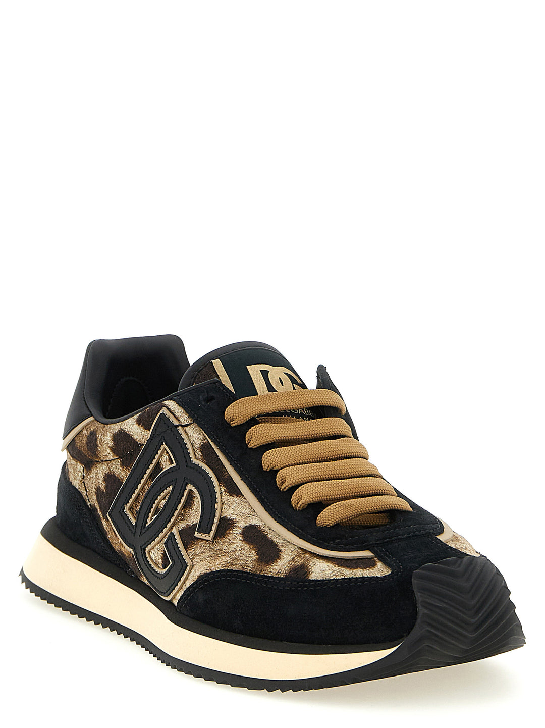 Dolce &amp; Gabbana Multicolor Cotton Low Top Sneakers