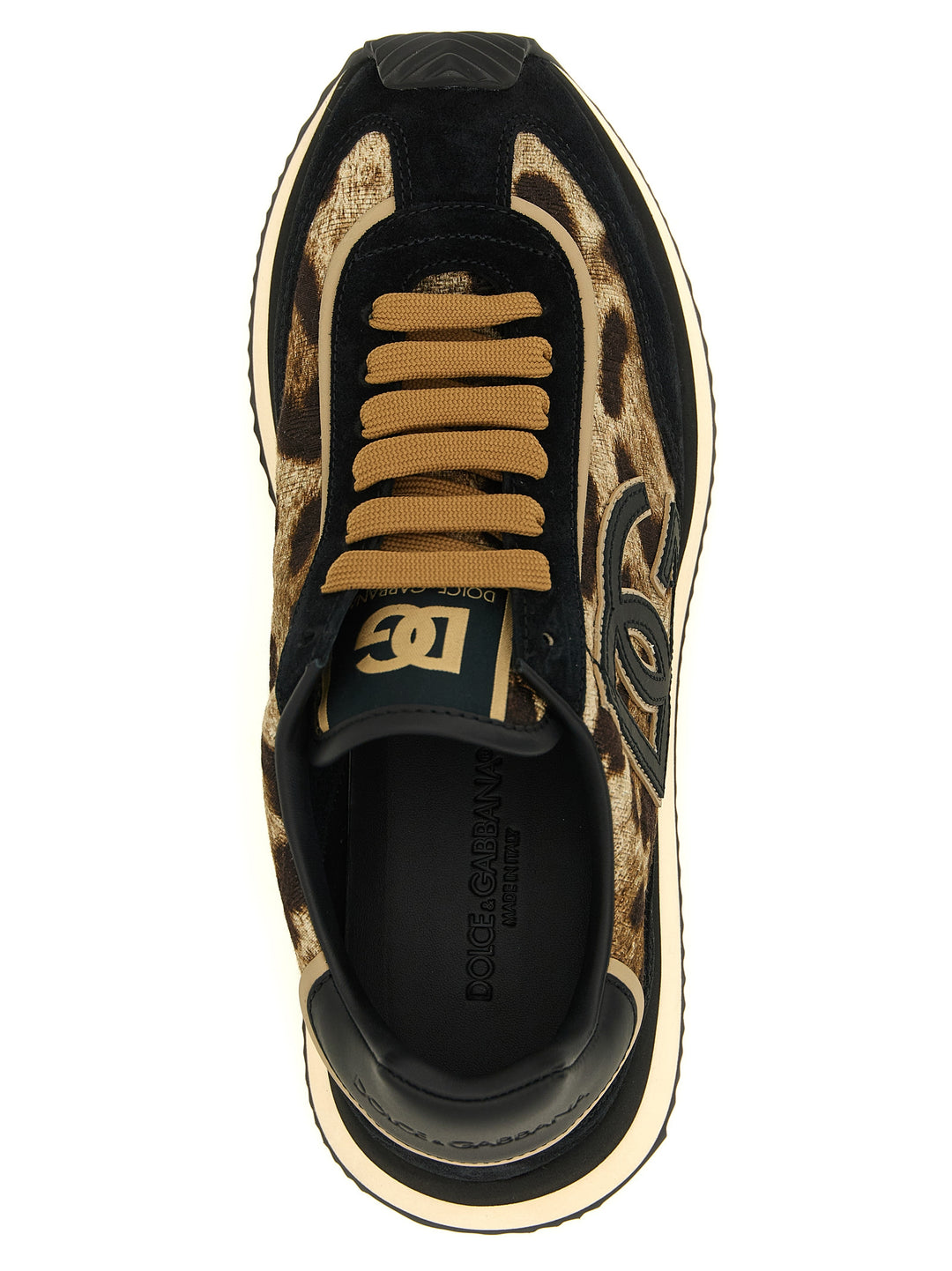 Dolce &amp; Gabbana Multicolor Cotton Low Top Sneakers