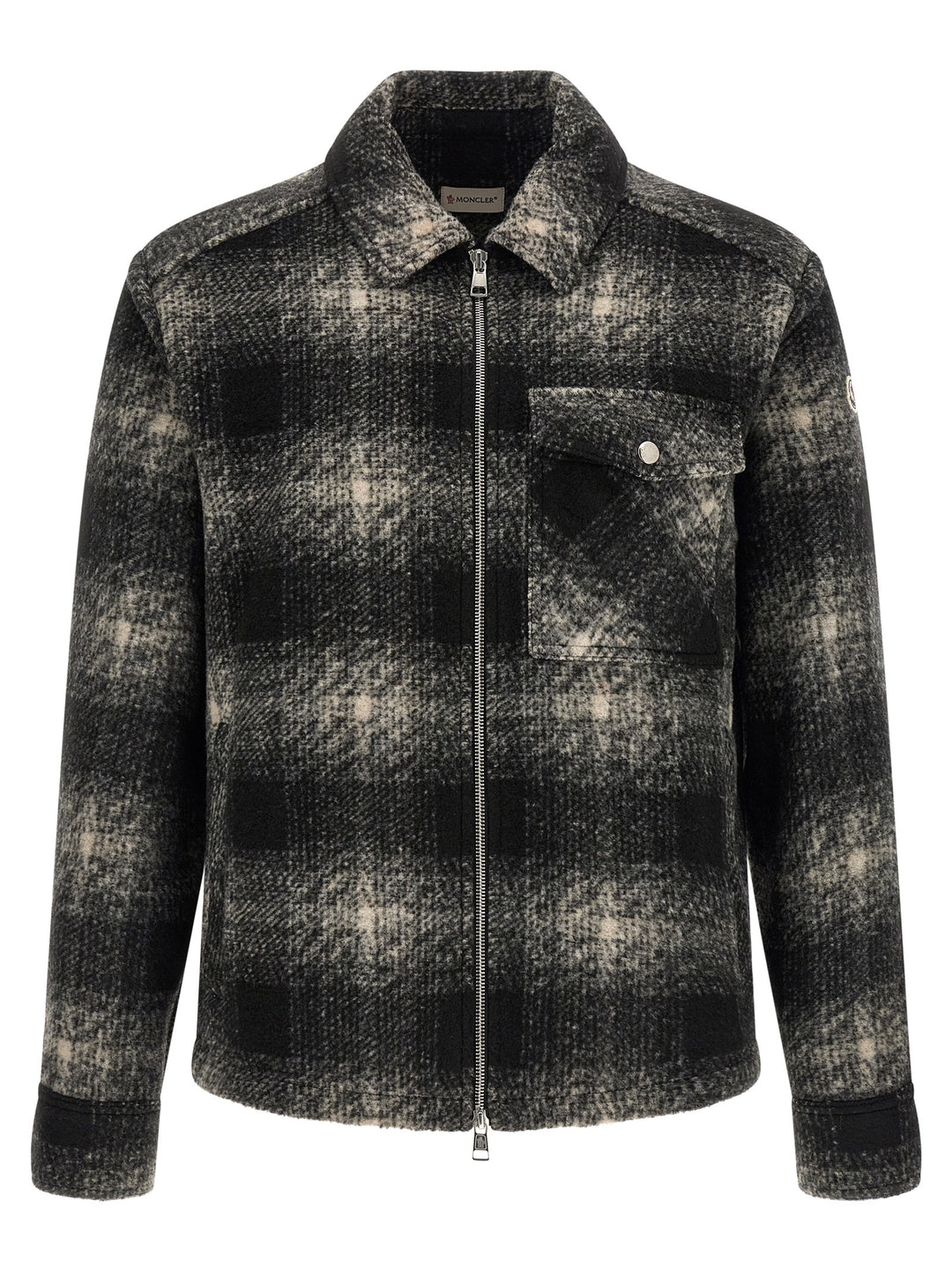 Moncler Gray Polyester Blouse