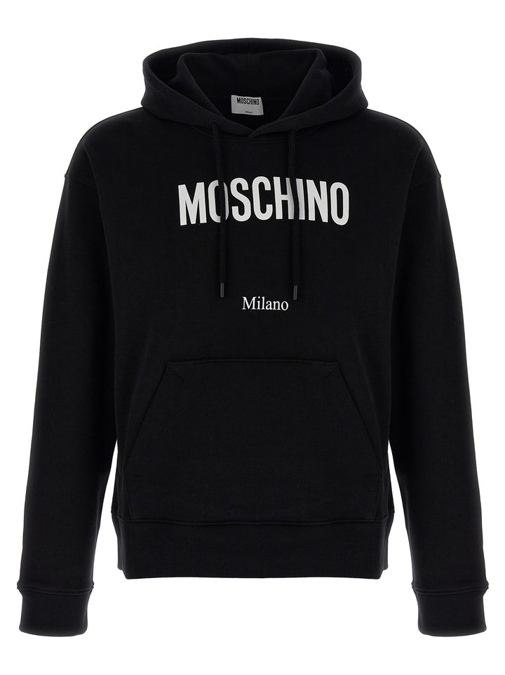 Moschino Black Cotton Sweatshirt
