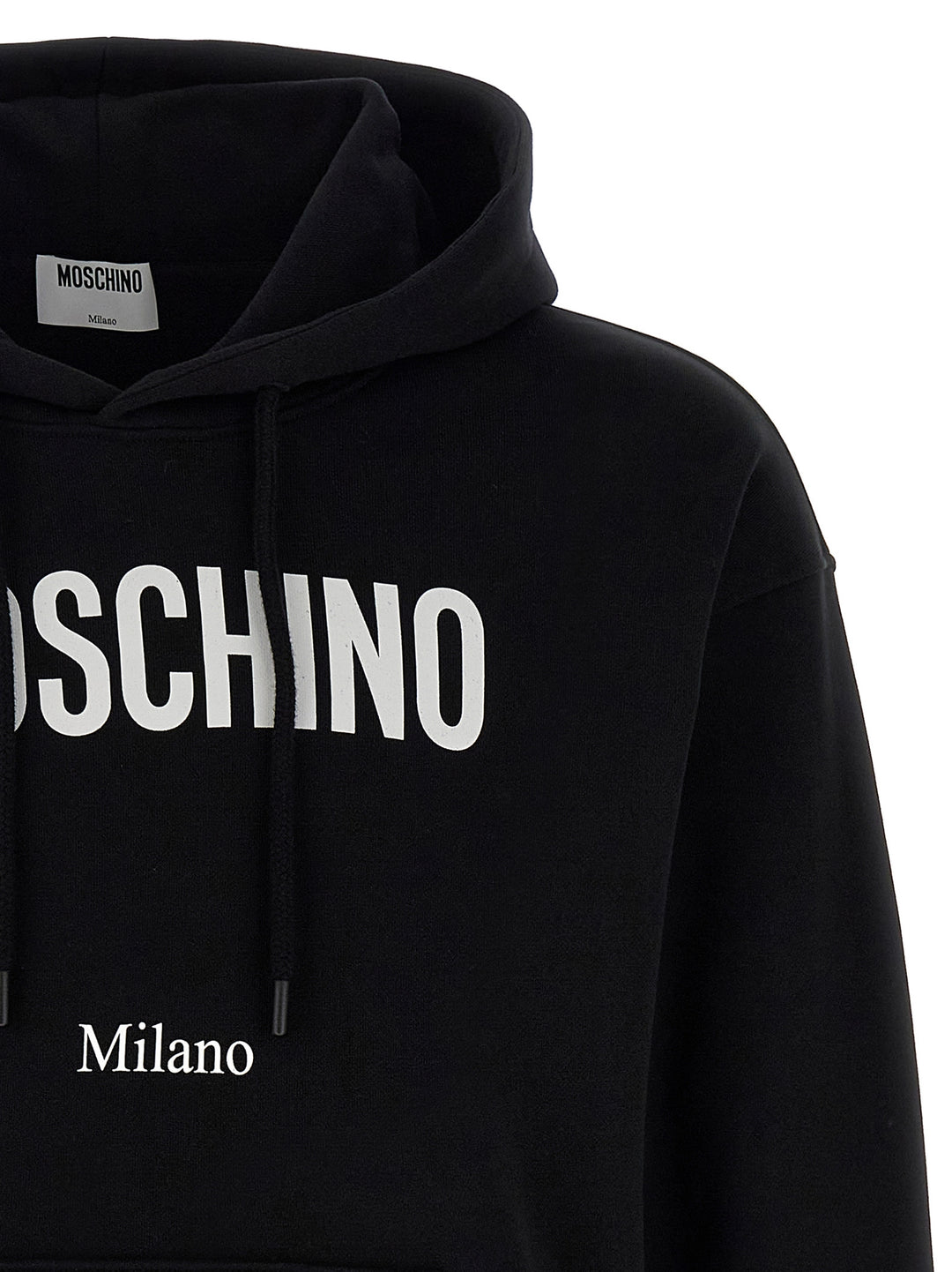 Moschino Black Cotton Sweatshirt