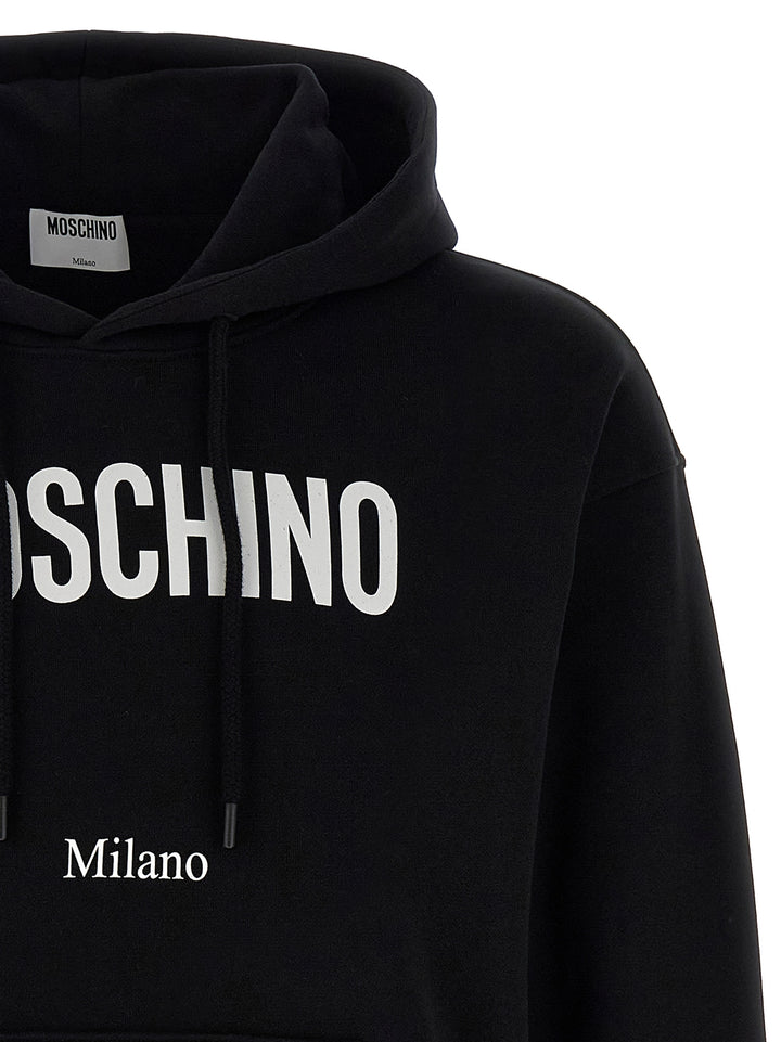 Moschino Black Cotton Sweatshirt