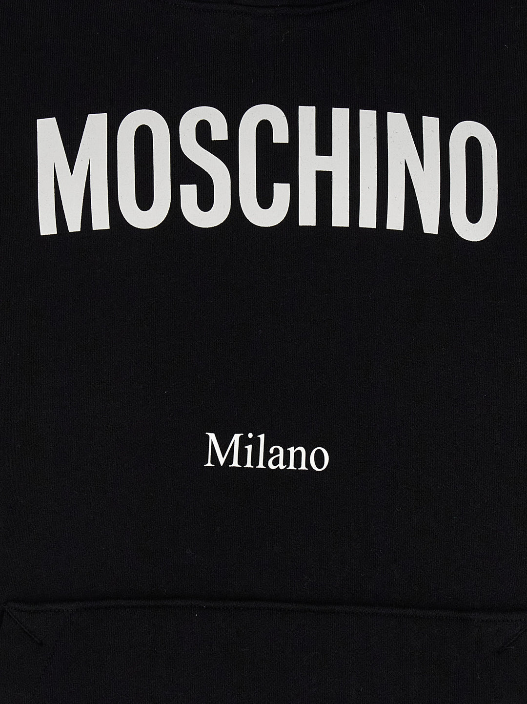 Moschino Black Cotton Sweatshirt
