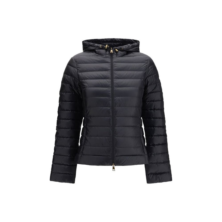 Moncler Black Polyamide Full-Length Jacket