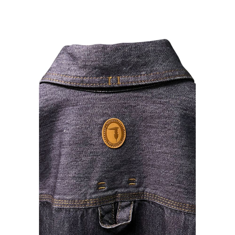 Trussardi Jeans Purple Cotton Men&