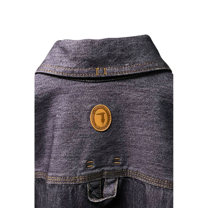 Trussardi Jeans Purple Cotton Men&