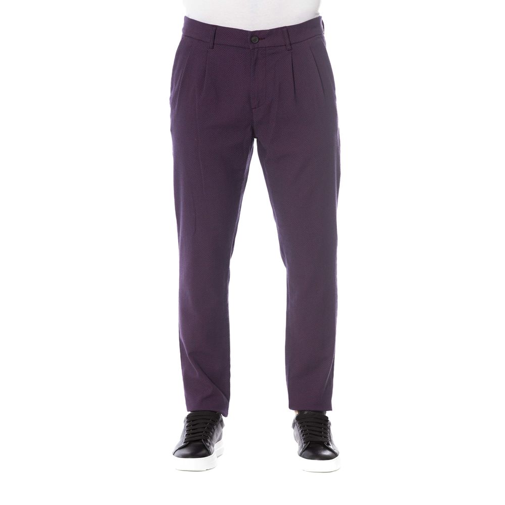 Trussardi Jeans Red Cotton Men&