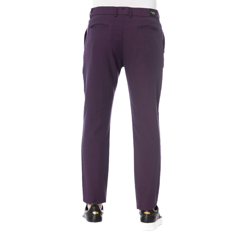 Trussardi Jeans Red Cotton Men&