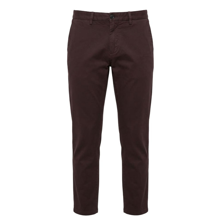 Trussardi Jeans Brown Cotton Men&