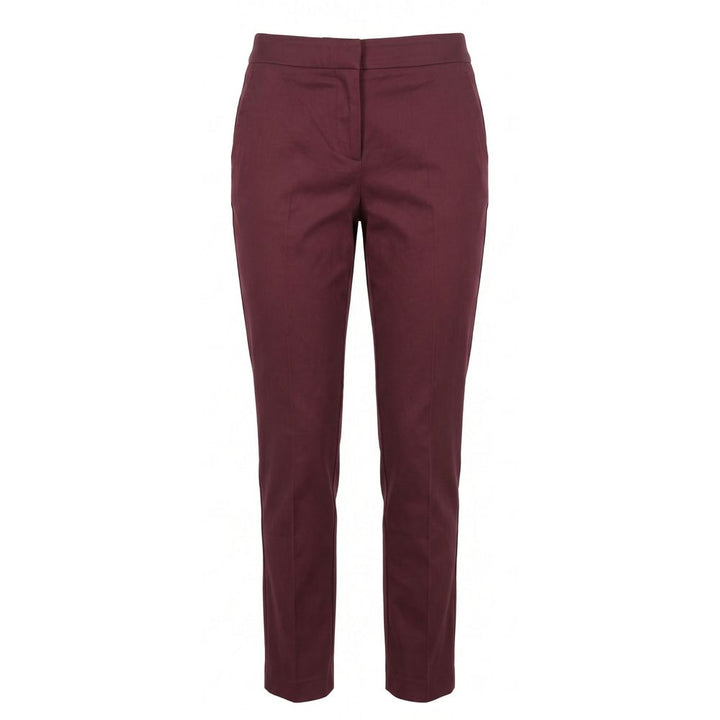 Trussardi Red Cotton Women Pants