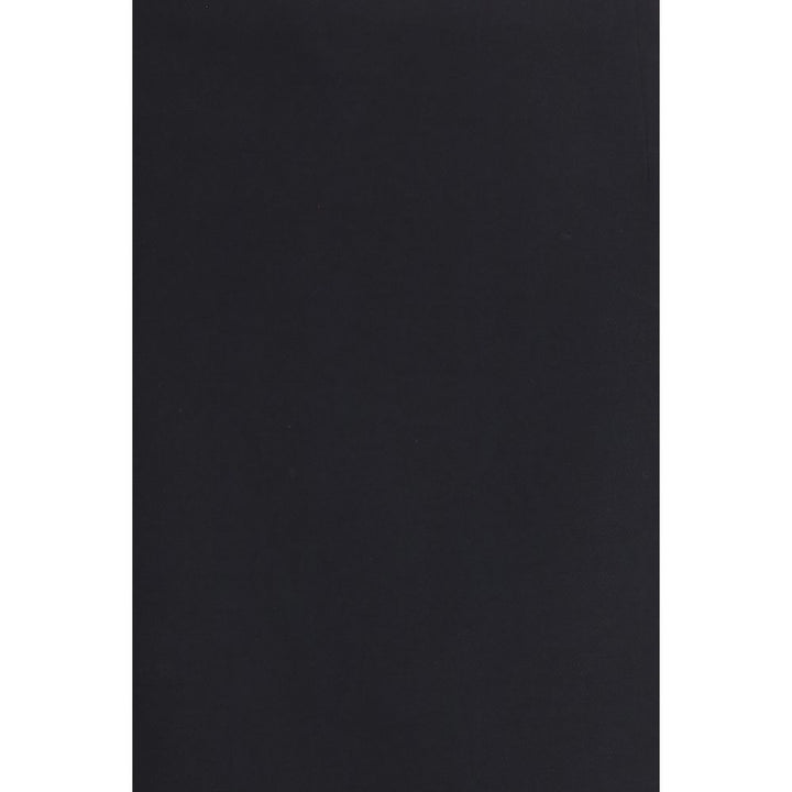 Fendi Black Wool Oves Aries Midi Skirt