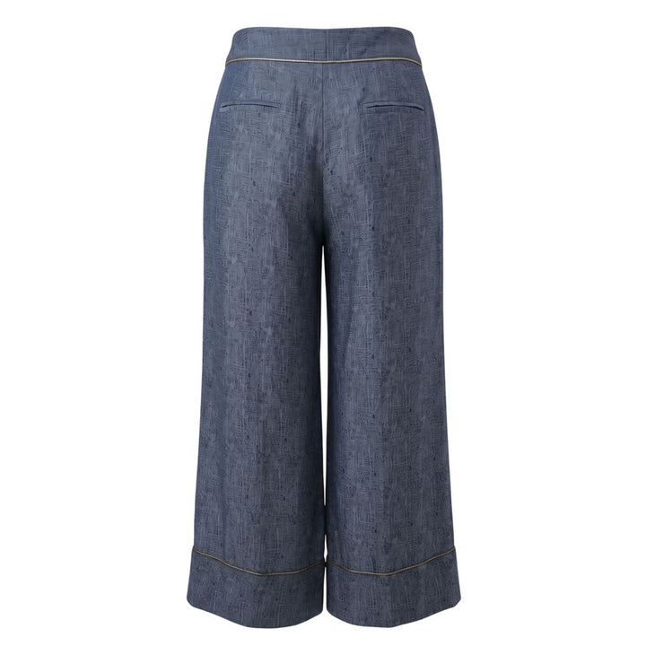 Trussardi Blue Viscose Women Pants