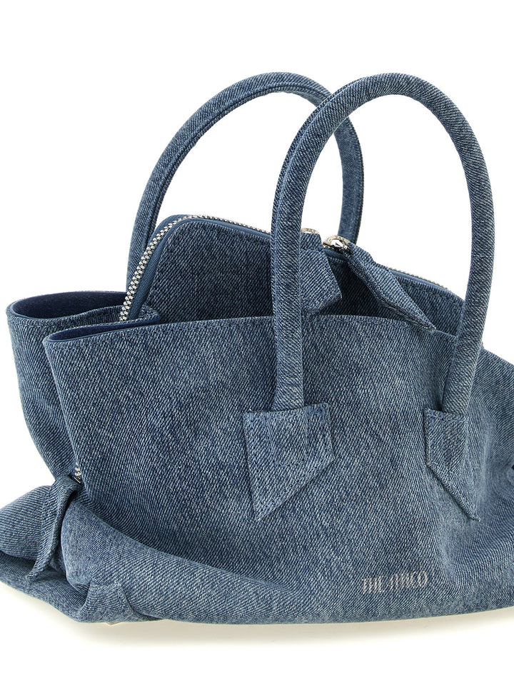 The Attico Blue Cotton Handbag