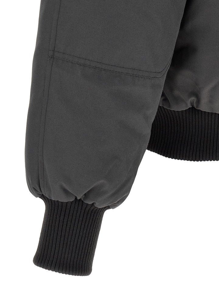 Canada Goose Gray Polyester Bomber