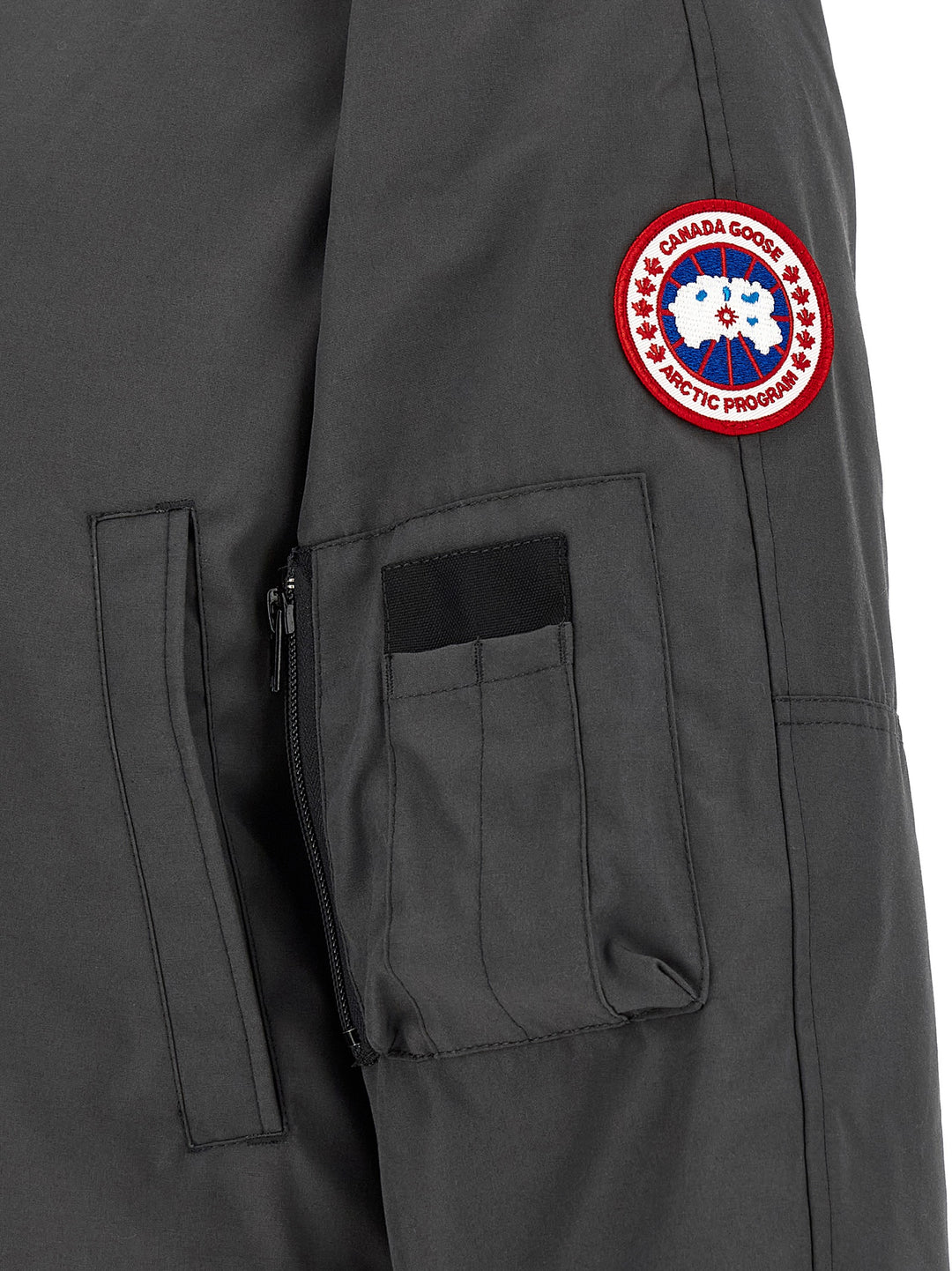 Canada Goose Gray Polyester Bomber
