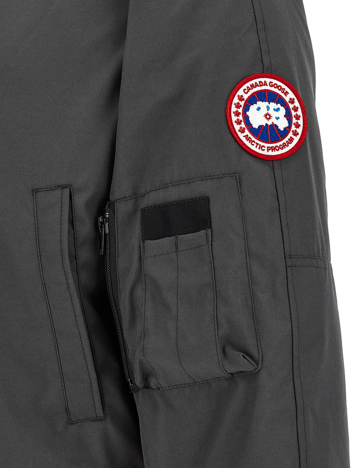 Canada Goose Gray Polyester Bomber