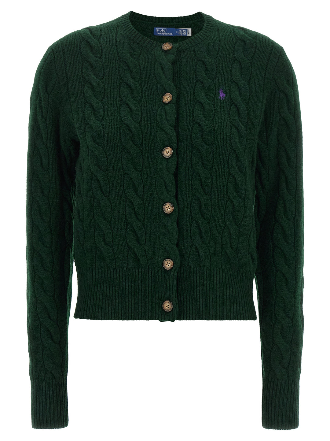 Polo Ralph Lauren Bicolor Wool Cardigan