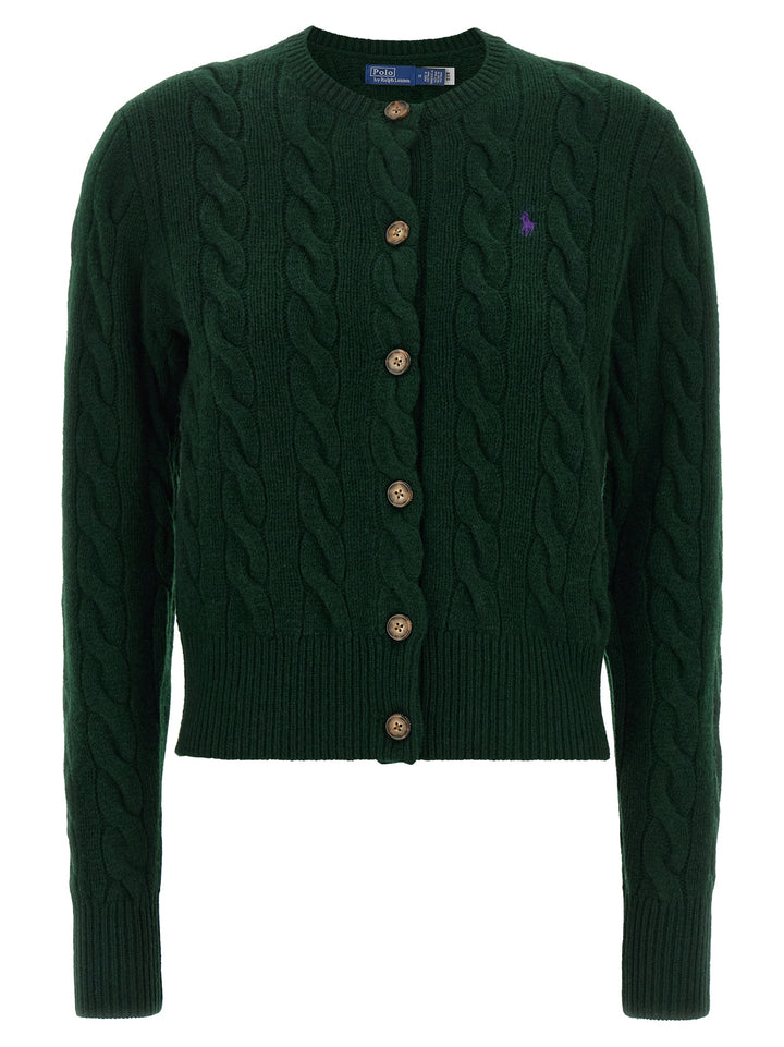 Polo Ralph Lauren Bicolor Wool Cardigan