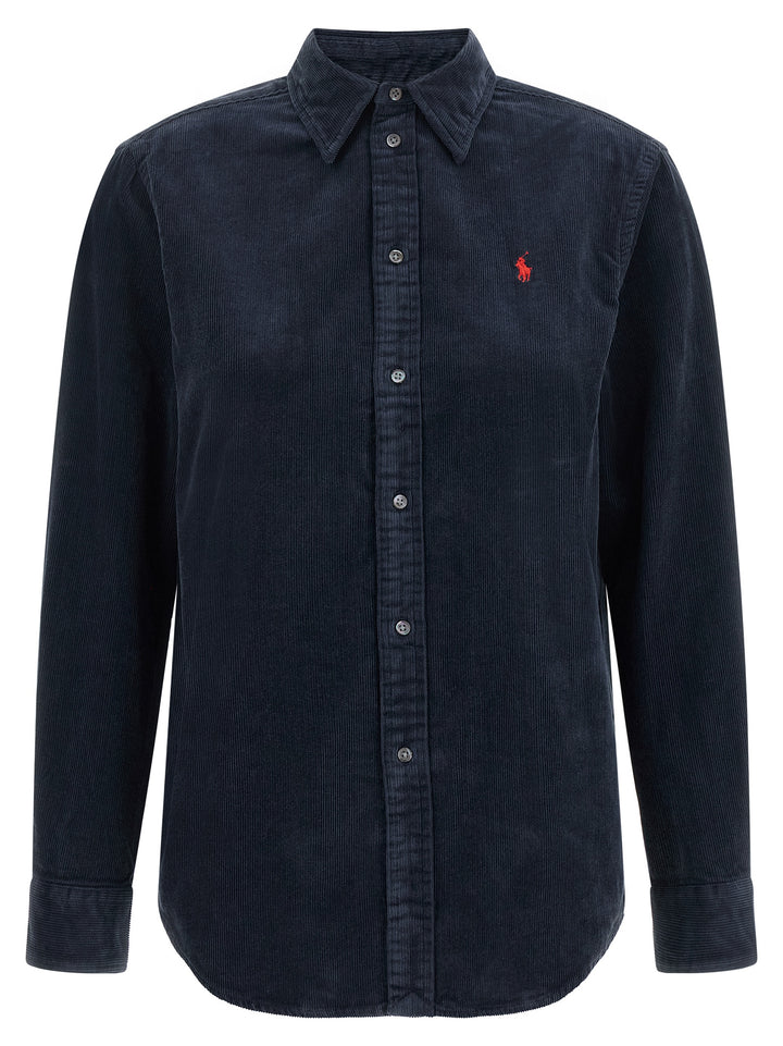 Polo Ralph Lauren Blue Cotton Blouse