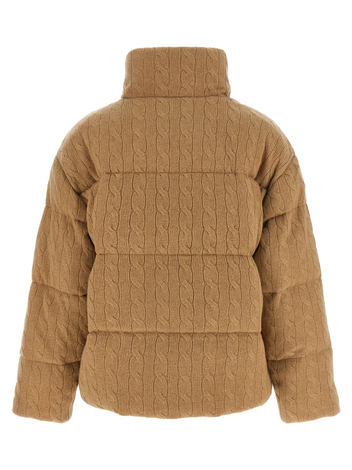 Polo Ralph Lauren Beige Wool Full-Length Jacket
