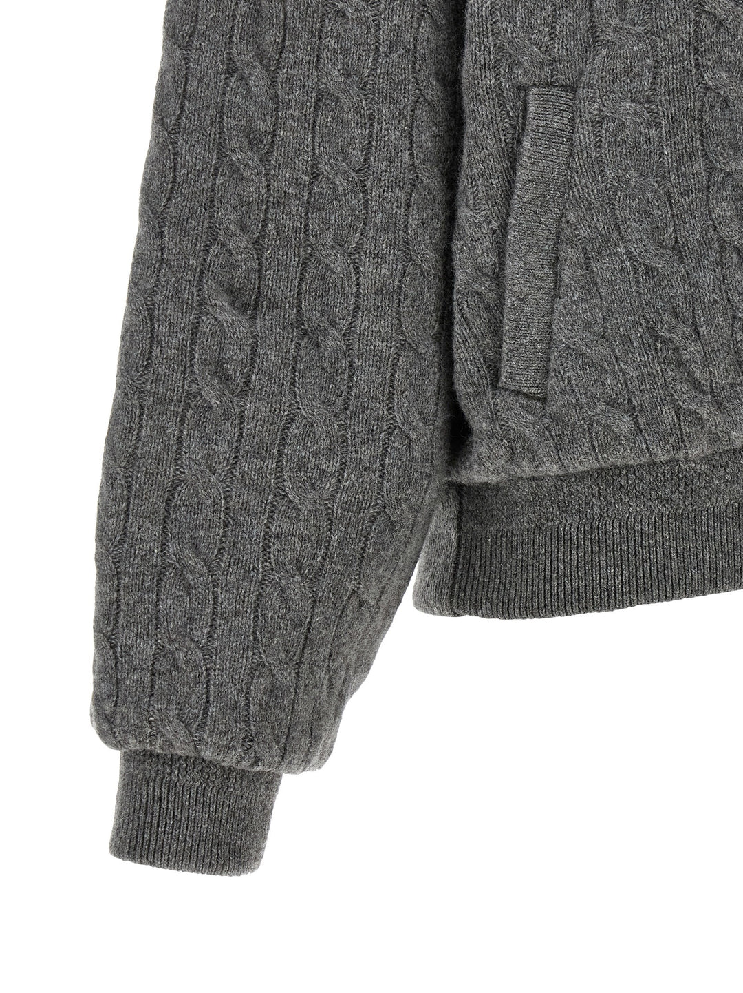 Polo Ralph Lauren Gray Wool Bomber