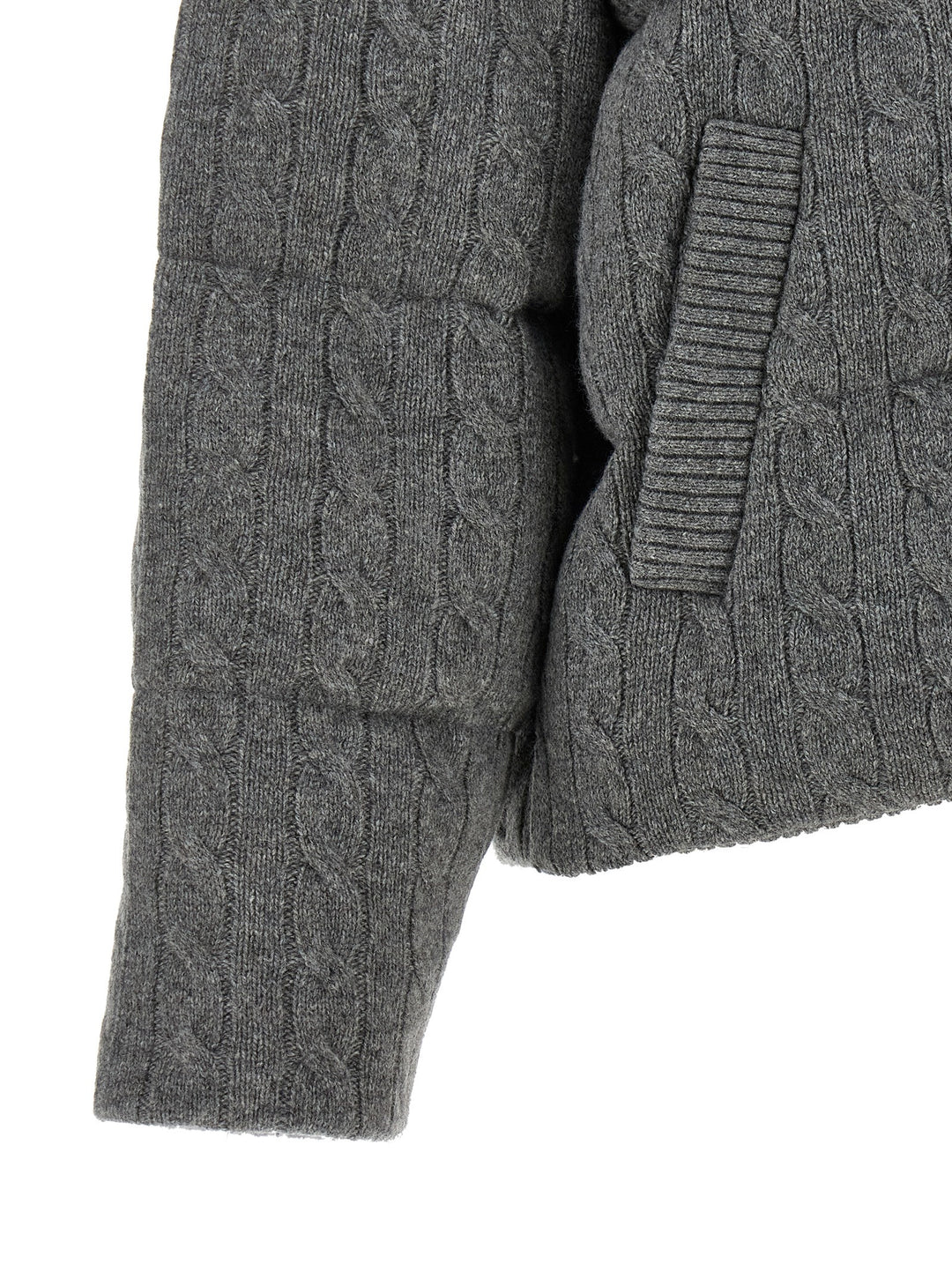 Polo Ralph Lauren Gray Wool Full-Length Jacket