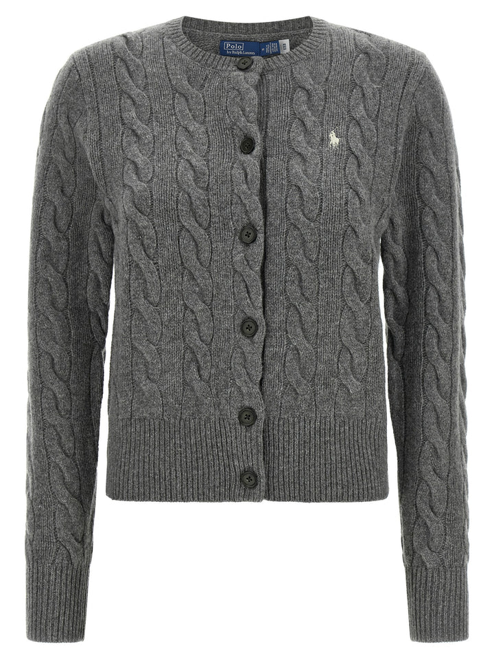 Polo Ralph Lauren Gray Wool Cardigan