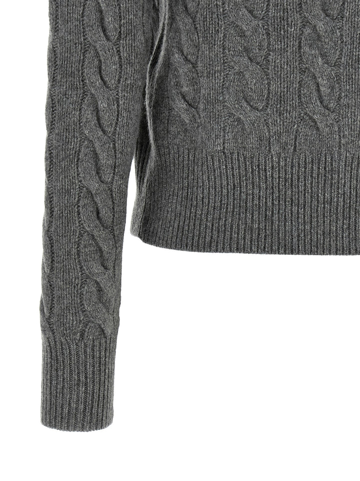 Polo Ralph Lauren Gray Wool Cardigan