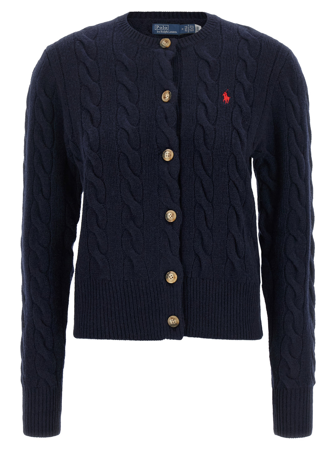 Polo Ralph Lauren Blue Wool Cardigan