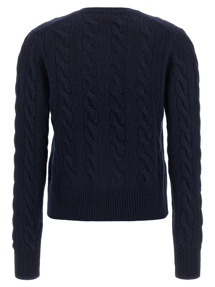 Polo Ralph Lauren Blue Wool Cardigan