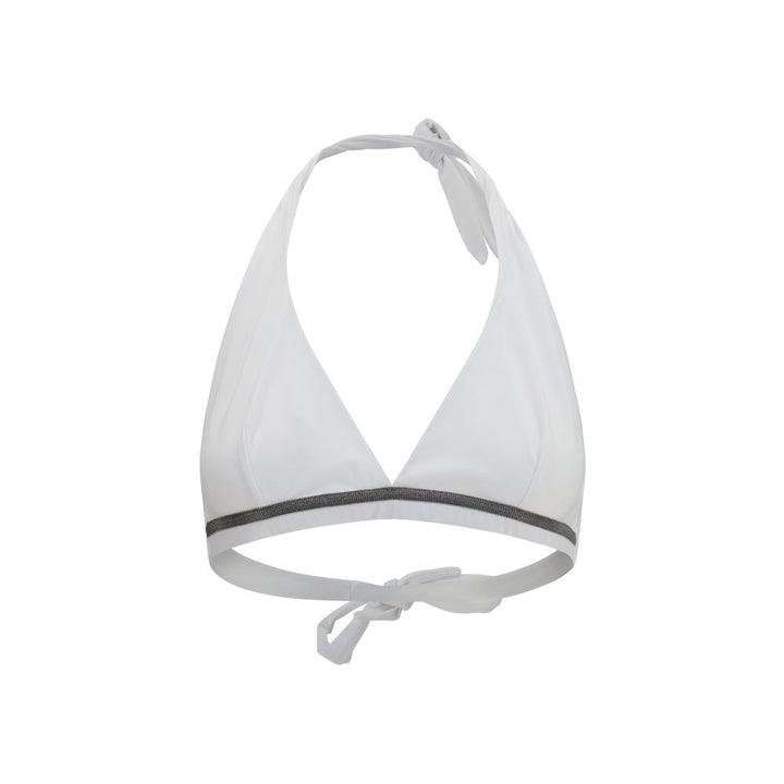 Brunello Cucinelli White Polyamide Bikini