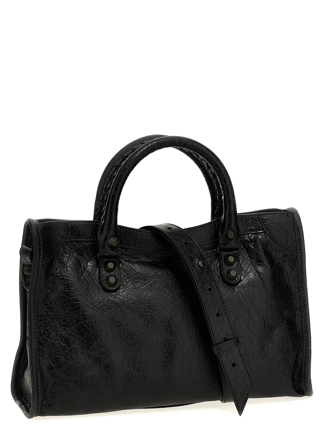 Balenciaga Black Lamb Leather Handbag