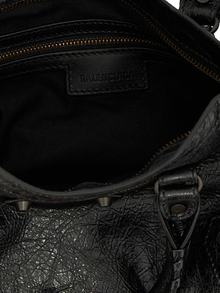 Balenciaga Black Lamb Leather Handbag