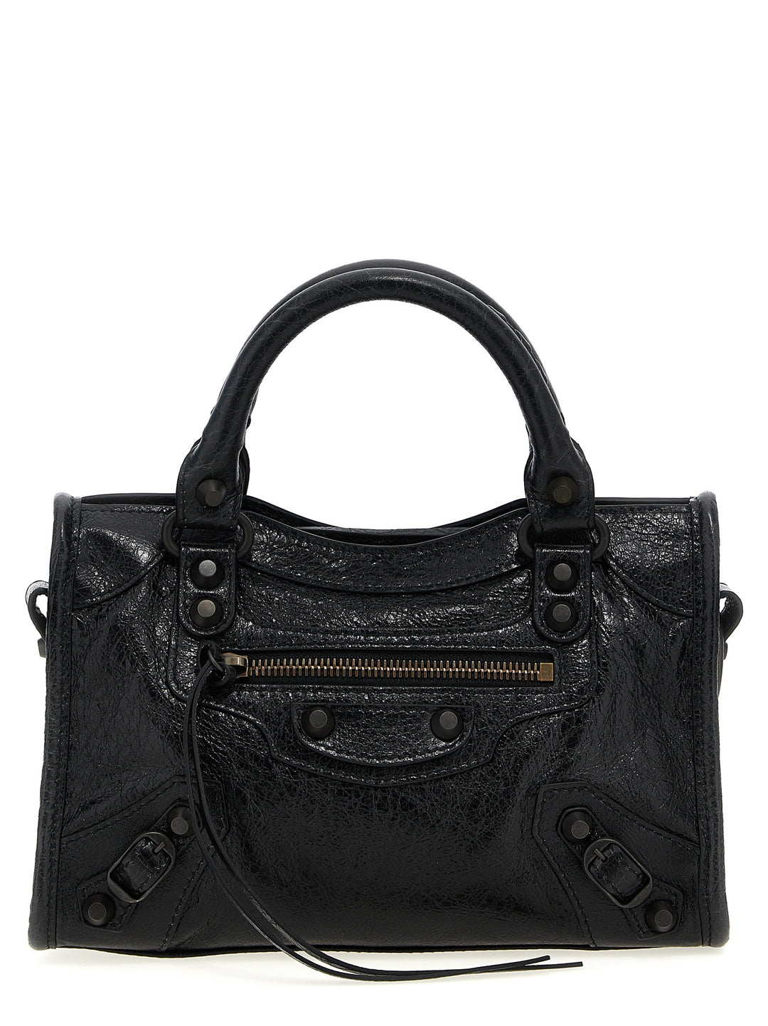Balenciaga Black Lamb Leather Handbag