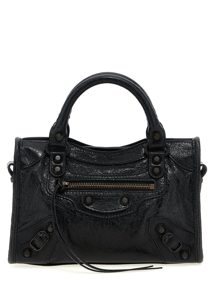 Balenciaga Black Lamb Leather Handbag